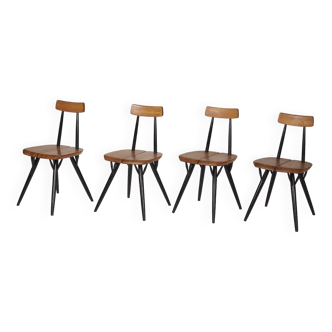 Chaises en bois Ilmari Tapiovaara