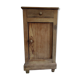 Bedside table night solid wood vintage antique door drawer