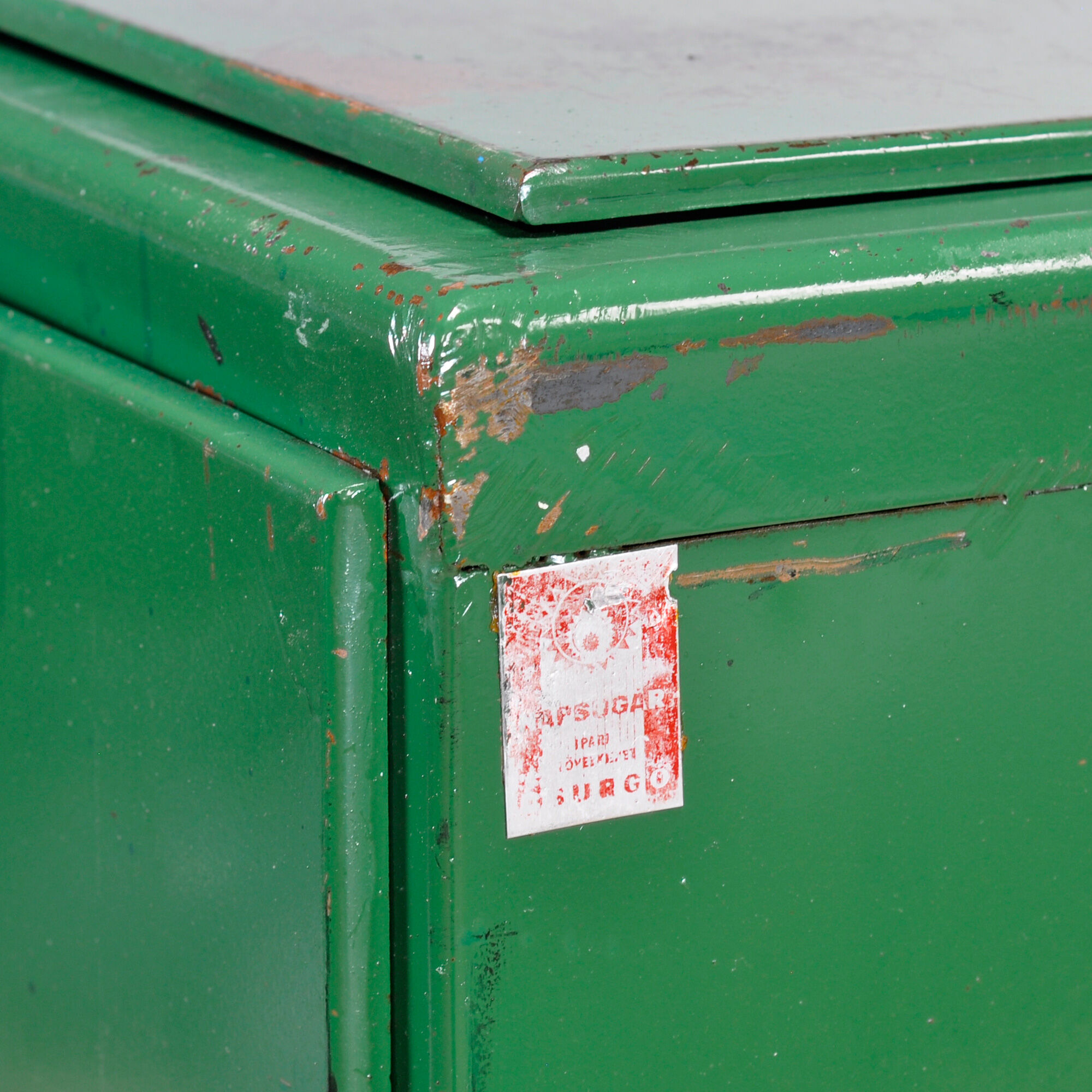Armoire industrielle en fer, années 1970