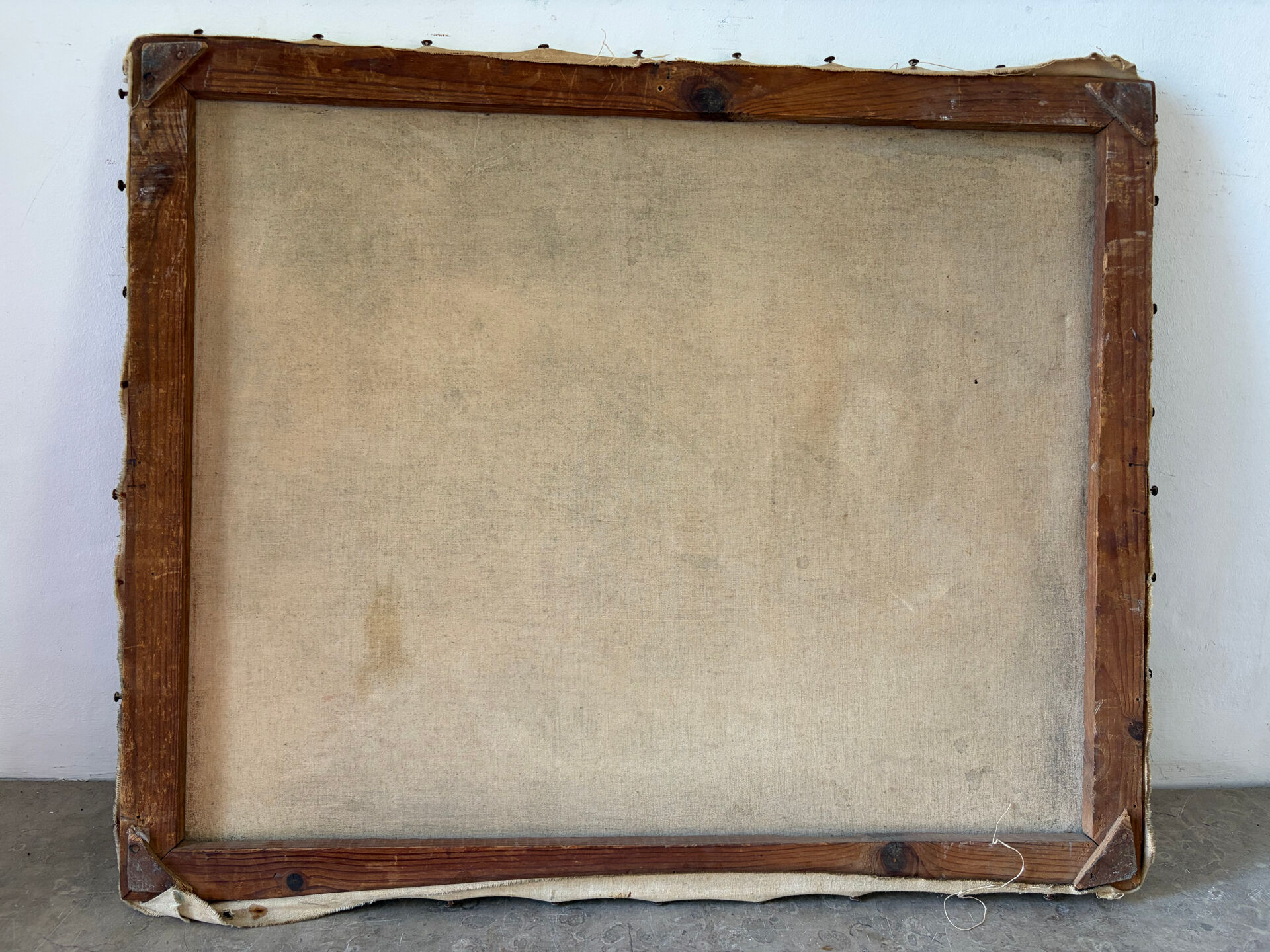 Tombée de roses, huile sur toile signé Miller Ranson