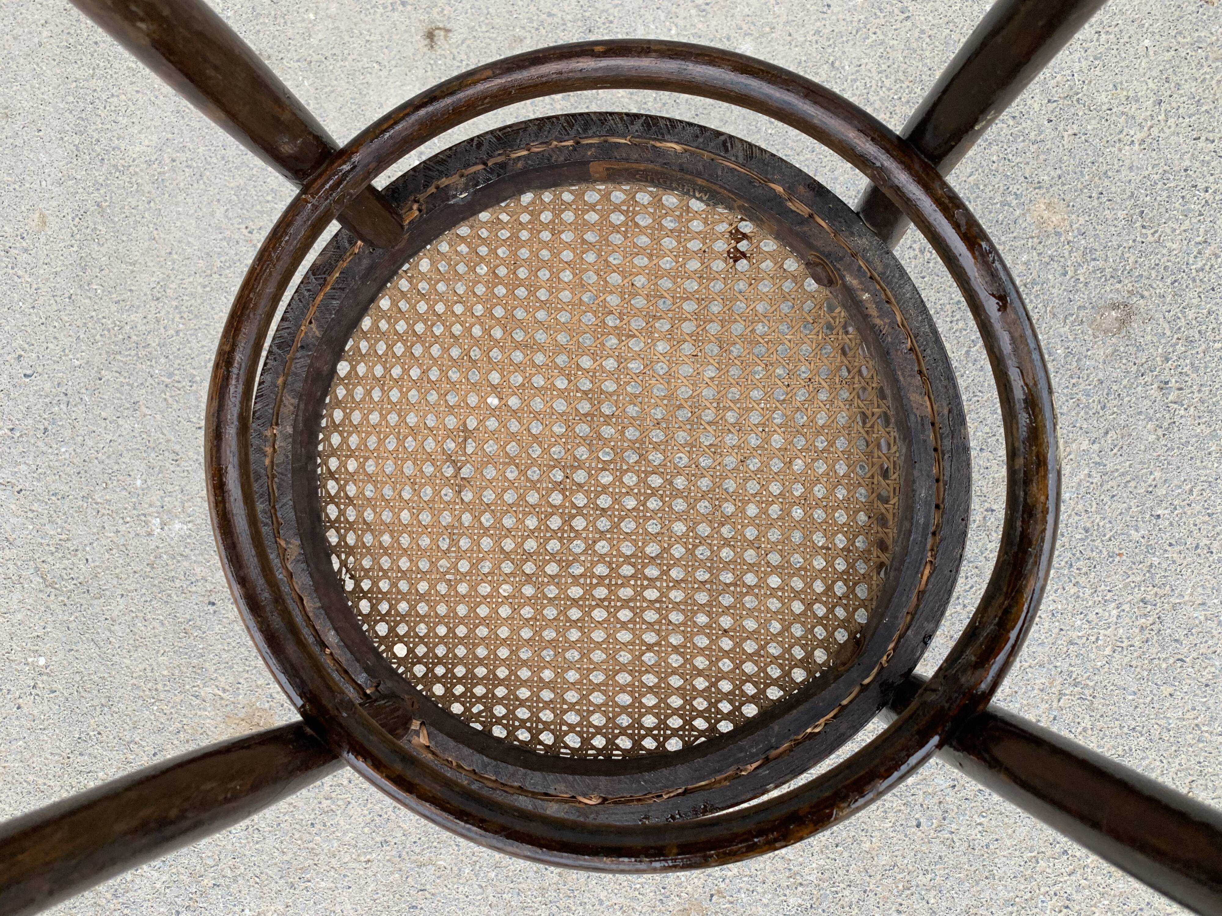 Antique bistro chair