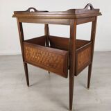 Marquetry tea table