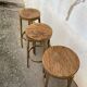 Trio de tabourets hauts Baumann