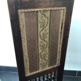 Wood and fabric screen