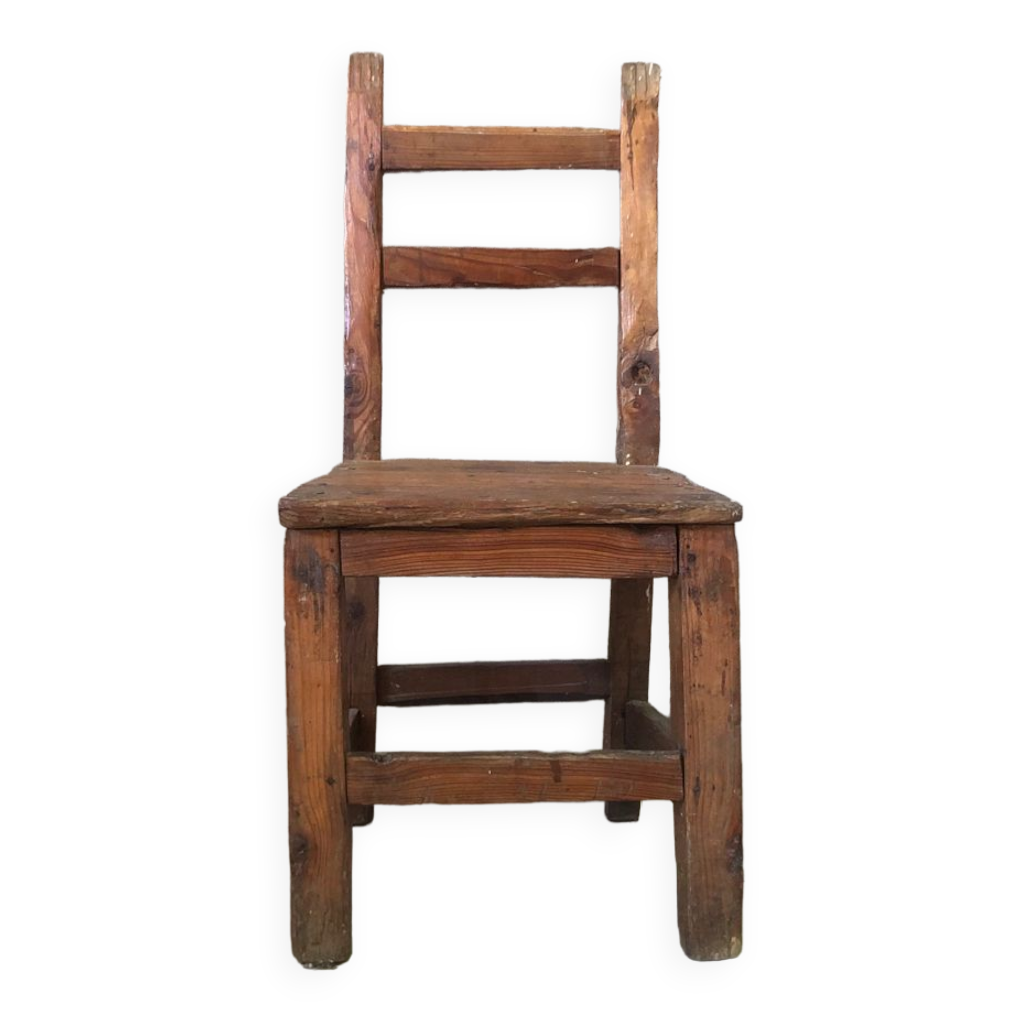 Old Savoyard chair folk art