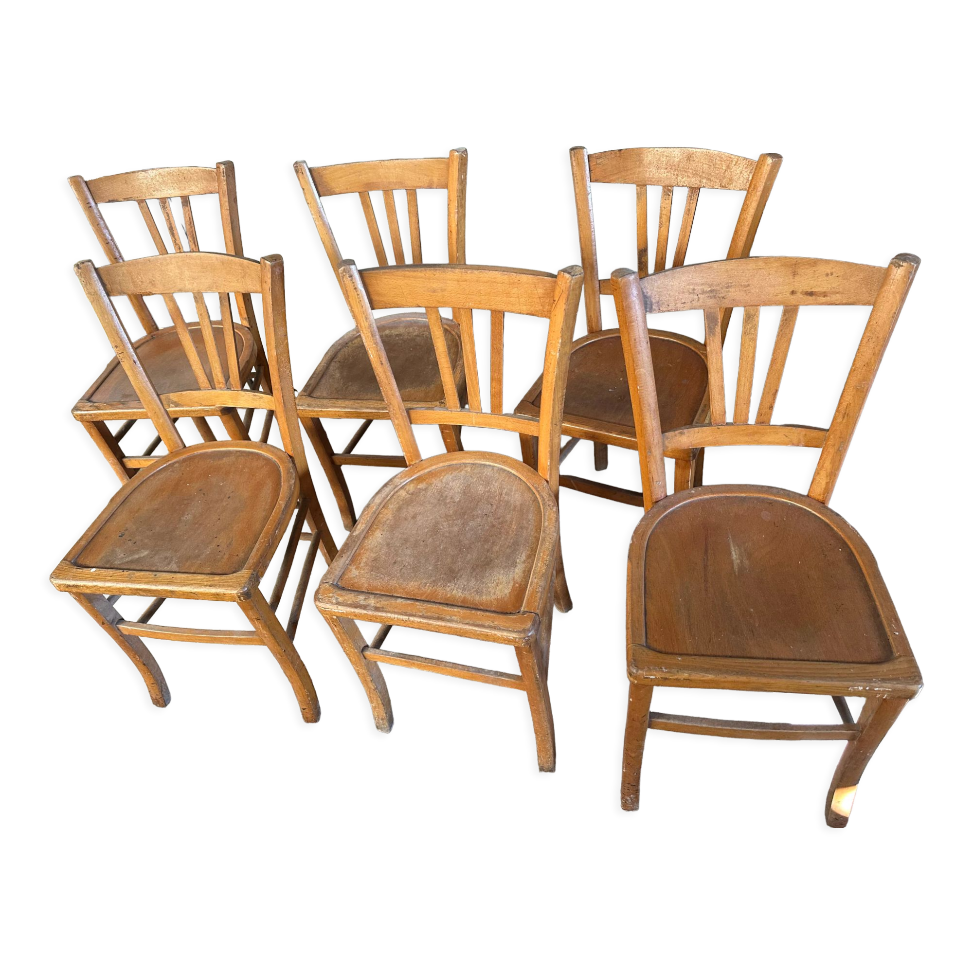 Lot 6 bistro chairs luterma