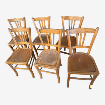 Lot 6 bistro chairs luterma