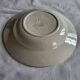 Set of 4 Vincennes earthenware soup plates, Paris.