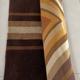 Wool rug series Grafik 100 by S. Doege, Germany 70s