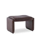 Maison De Sede. Leather stool or ottoman. 1960s/70s.
