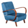 Art Deco Armchair Model C attributed to J. Halabala for Up Závody, Czech, 1940s
