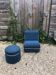 Armchair and Ottoman 80s