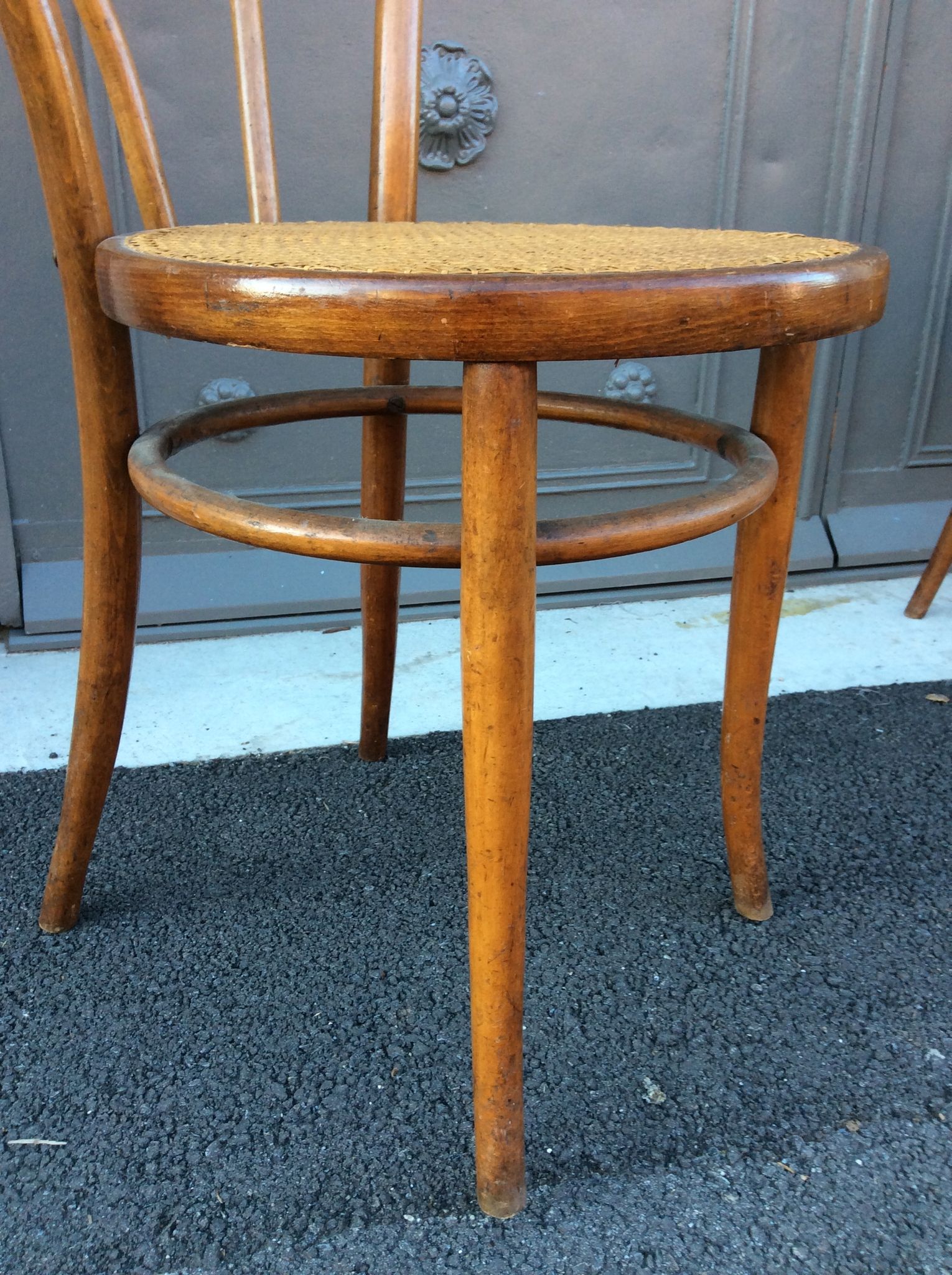 4 bistro chairs 1900 tunawood bistro chairs bentwood Bugholzstuhl