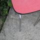 Paire de chaises en formica