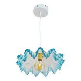 Blue vintage pendant lamp
