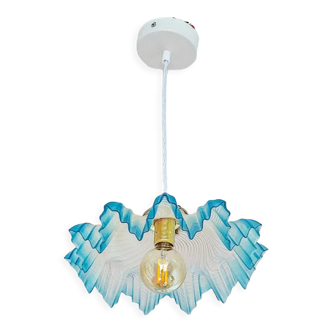 Blue vintage pendant lamp