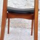 Set of 4 vintage chairs by Roger Landault for the Sentou House