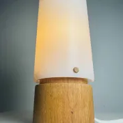 Model 115 Cylindrical Table Lamp By Uno & Östen Kristiansson For Luxus, Sweden, 1960S