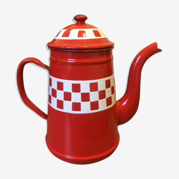 Coffeemaker enamelled