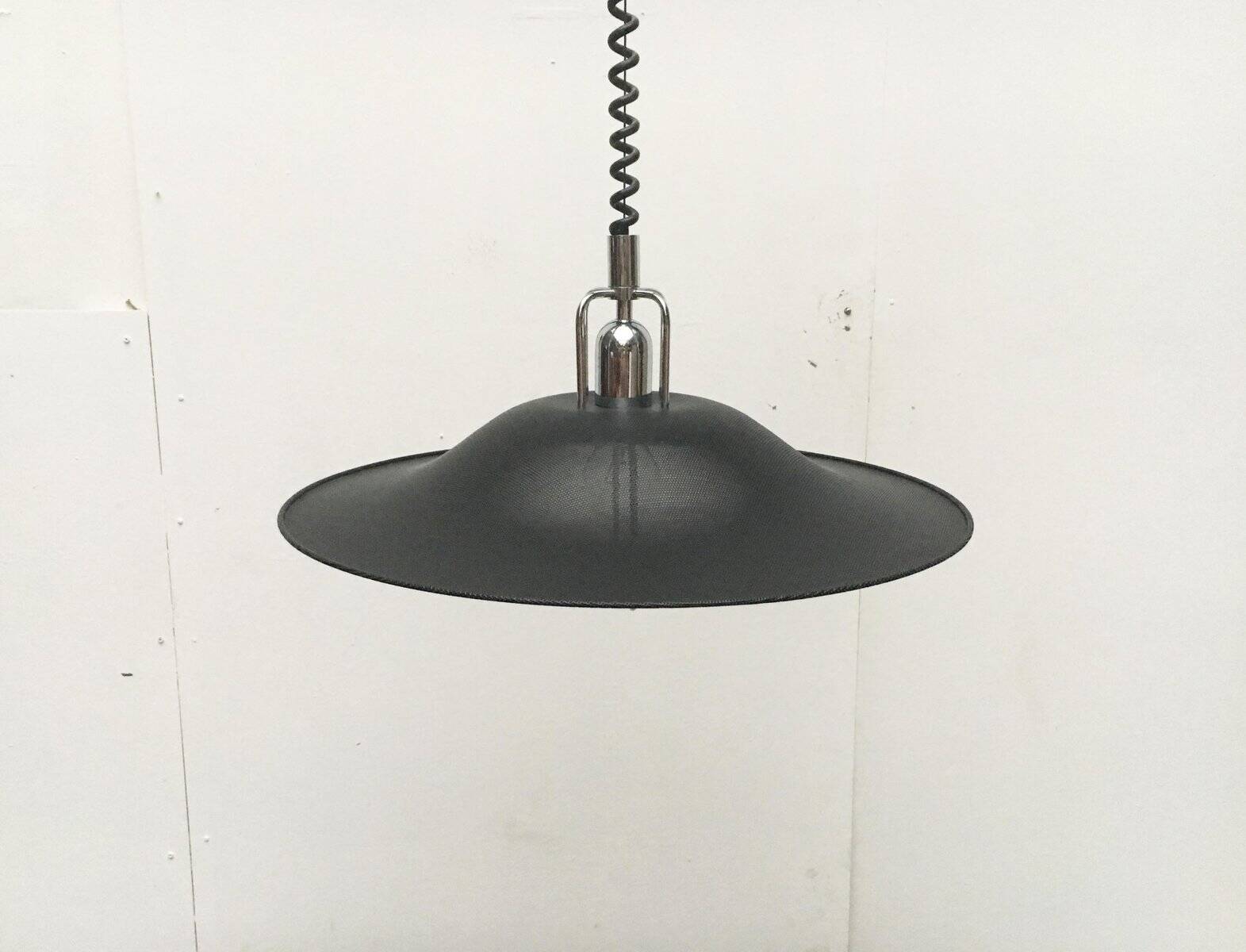 Vintage German Postmodern Metal Pendant Lamp from Cosack