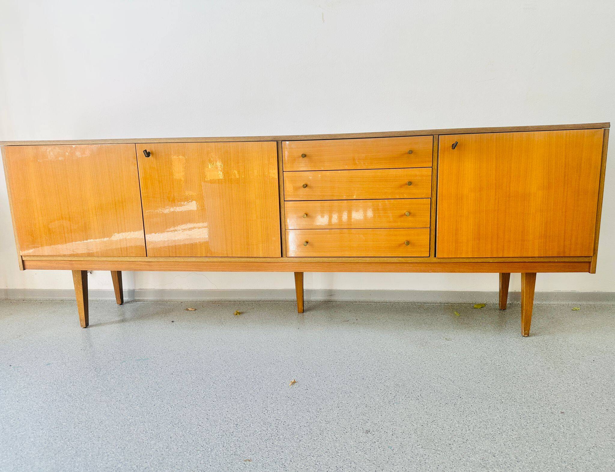 Large Mid-Century Sideboard 'Soziales Wohnen' 1960
