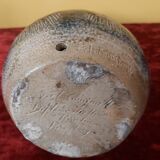 Quimper Courjault ceramic lamp base, 1970