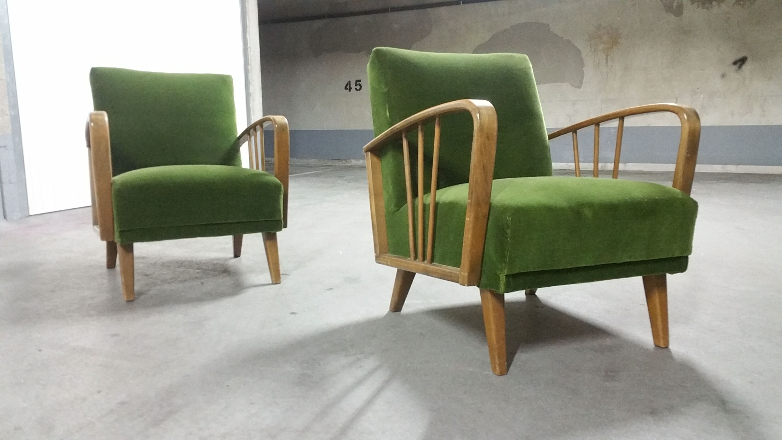 Scandinavian armchair 50/60