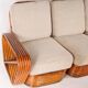 Rattan sofa by Paul Frankl