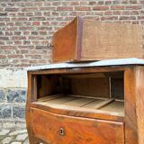 Pierre Roussel, Sauté Commode In Marquetry Louis XV Period XVIII Eme Century