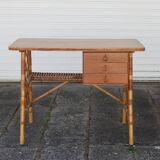 Rattan desk