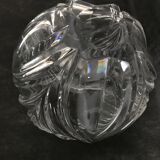 Ball vase in crystal
