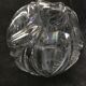 Ball vase in crystal
