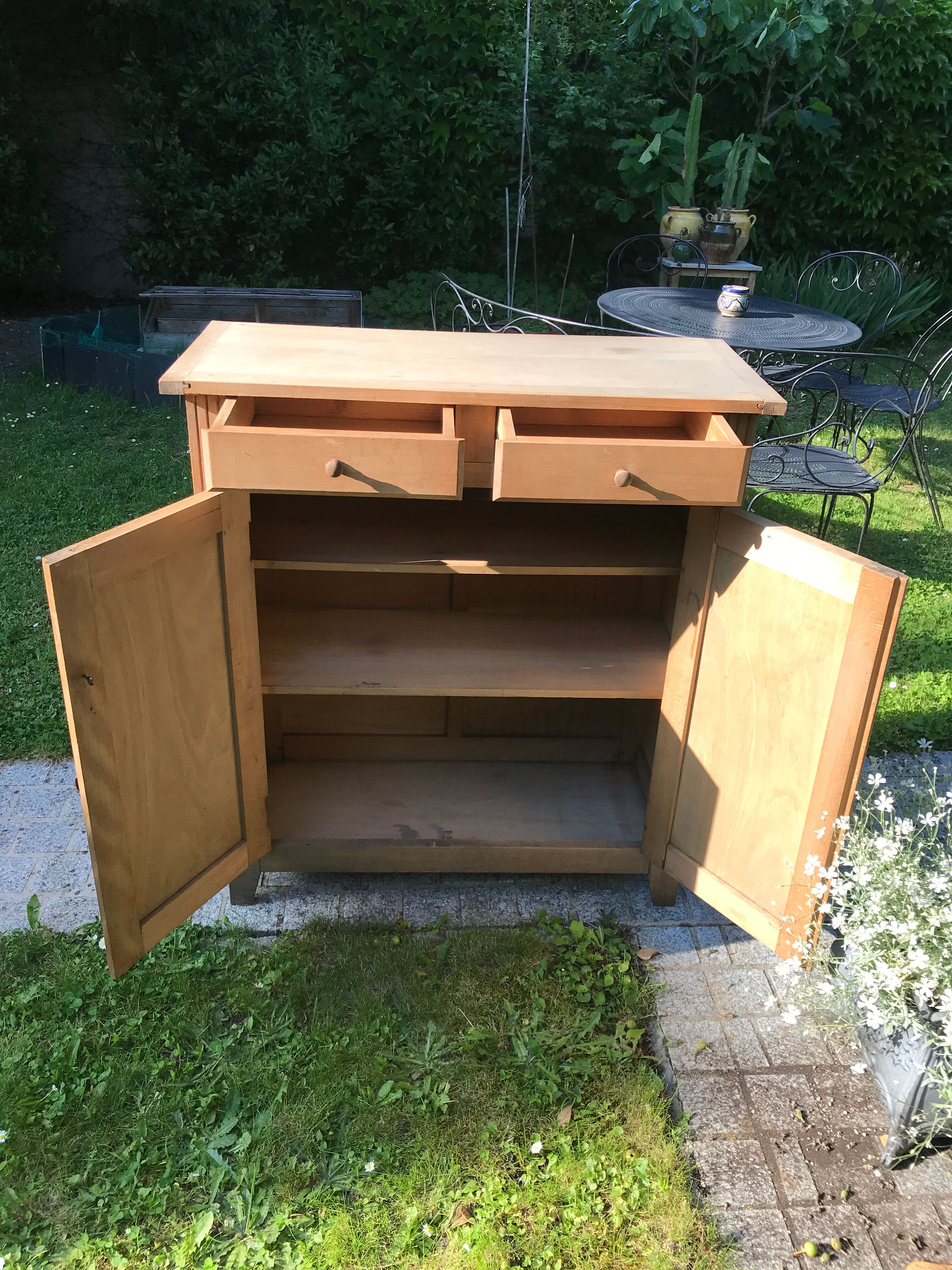 Vintage Parisian buffet Brut 1940 1950