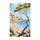 Oil painting of a beach signed. Sea in oil signed. Painting of a beach.