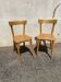 Duo chaise bistrot baumann 80