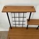 Vintage 60s shelf in formica and metal