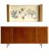 Sideboard and Matching Decorative Art Piece from the Cruise Liner "SS Rotterdam"