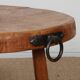 Table basse en chêne dans le goût de Jean Touret, 1950