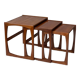 Trio of vintage coffee tables