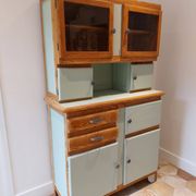 solid wood buffet, compass feet