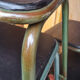Tabourets industriels Gaston Cavaillon pour Mullca vintage