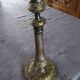 Antique brass candlestick