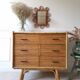Commode en rotin
