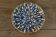 Colorful enameled metal centerpiece 1970
