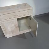 Split reed side board/cabinet 80 x 80 x 40 cm