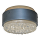 Ceiling light with glass diffuser by Stilnovo, 1960s