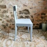 4 Chaises Bistrot Luterma bleu