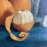 Oil on canvas anemone flowers 1920s