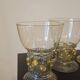 Roemer 18th Century Mouth Blown Crystal Glasses