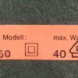 Swiss mushroom table lamp in space age style from the 1960s by Temde.